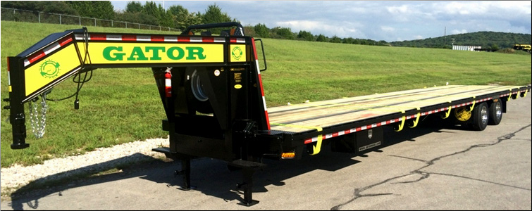 EQUIPMENT TRAILER - TANDEM DUAL GOOSENECK TRAILER FOR SALE  Giles County, Tennessee